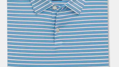 MINI REGIMENTAL STRIPE LISLE SELF COLLAR